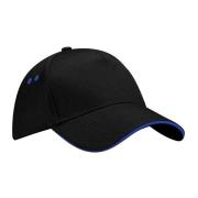 Beechfield Unisex ultimate sandwich peak cap voor volwassenen