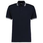 Kustom Kit Heren getipt piqué poloshirt met korte mouwen