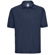 Jerzees Colours Russell mens klassiek poloshirt met korte mouwen van k...