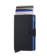 Secrid Mm miniwallet matte black & blue