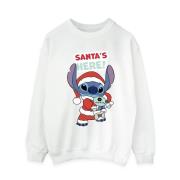 Disney Dames lilo & stitch santa´s here sweatshirt