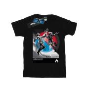 DC Comics Dames aquaman vs black manta katoenen vriendje t-shirt