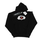 Disney Dames mickey mouse hart handen hoodie