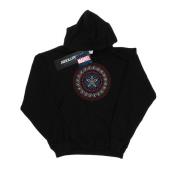 Marvel Avengers Dames captain america ornamental shield hoodie