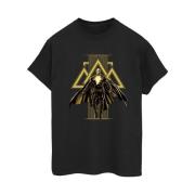 DC Comics Dames adam rising gouden symbolen katoenen vriendje t-shirt