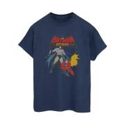 DC Comics Dames batman en robin katoenen vriendje t-shirt