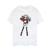 DC Comics Dames harley quinn staande houding katoenen vriendje t-shirt