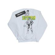 DC Comics Dames superman mono action pose sweatshirt