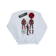 Marvel Avengers Dames deadpool actiefiguur plannen sweatshirt