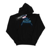 Marvel Avengers Heren the first avenger metalen logo hoodie