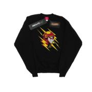 DC Comics Dames the flash lightning portrait sweatshirt