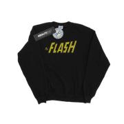 DC Comics Heren flash crackle logo sweatshirt