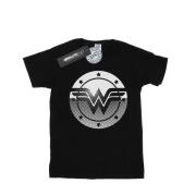 DC Comics Dames wonder woman spot logo cotton boyfriend t-shirt