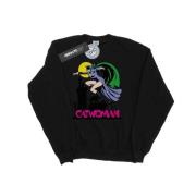 DC Comics Heren catwoman tekst logo sweatshirt