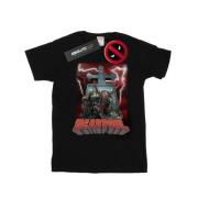 Marvel Avengers Dames deadpool grave katoenen vriendje t-shirt