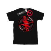 Marvel Avengers Dames deadpool goed slecht katoenen vriendje t-shirt