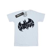 DC Comics Heren batman éénkleurig schild t-shirt