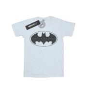 DC Comics Heren batman logo t-shirt met één kleur