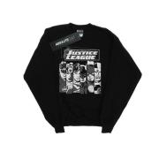 DC Comics Dames justice league strepen sweatshirt