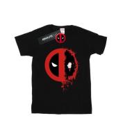 Marvel Avengers Heren deadpool split splat logo t-shirt