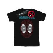 Marvel Avengers Heren deadpool mesh hoofd t-shirt