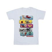 DC Comics Heren dc league of super-pets character pose t-shirt