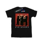 Friends Dames groepsfoto formeel katoenen vriendje t-shirt