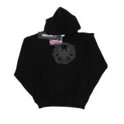 Marvel Avengers Heren agents of shield geborsteld logo hoodie