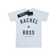 Friends Heren rachel en ross tekst t-shirt