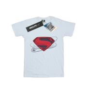 DC Comics Dames justice league movie superman logo cotton boyfriend t-...