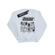 DC Comics Heren justice league strepen sweatshirt