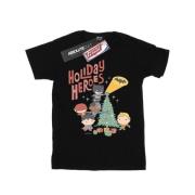 DC Comics Heren justice league holiday heroes t-shirt