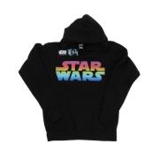 Star Wars Dames regenboog logo hoodie