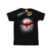 DC Comics Dames batman logo wall katoenen vriendje t-shirt