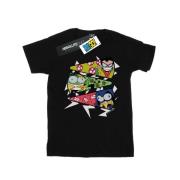 DC Comics Heren teen titans go pizza slice t-shirt