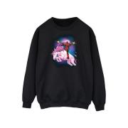 Marvel Avengers Heren deadpool space unicorn sweatshirt