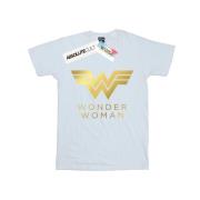 DC Comics Heren wonder woman 84 gouden logo t-shirt