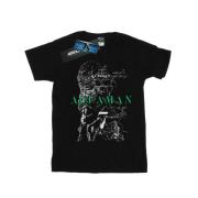 DC Comics Heren aquaman the trench sketch t-shirt