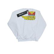 DC Comics Heren wonder woman gevleugeld logo sweater