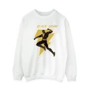 DC Comics Dames zwart adam gouden bout borst sweatshirt