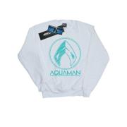 DC Comics Heren aquaman aqua logo sweatshirt