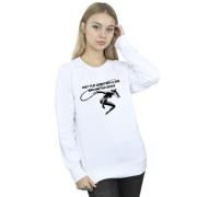 DC Comics Dames catwoman speelt geen spelletjes sweatshirt