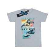 DC Comics Heren aquaman karakter tegels t-shirt