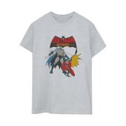 DC Comics Dames batman en robin katoenen vriendje t-shirt