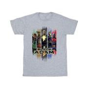 DC Comics Heren black adam jsa complete groep t-shirt