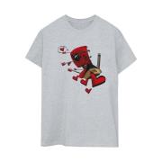 Marvel Avengers Dames deadpool love arrow katoenen vriendje t-shirt