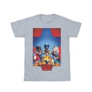 DC Comics Heren the suicide squad blue star poster t-shirt