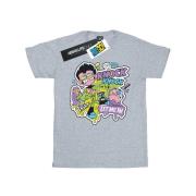 DC Comics Dames teen titans go knock knock katoenen vriendje t-shirt