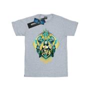 DC Comics Heren aquaman the trench crest t-shirt