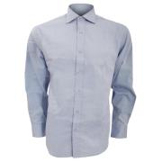 Kustom Kit Heren superior oxford shirt met lange mouwen